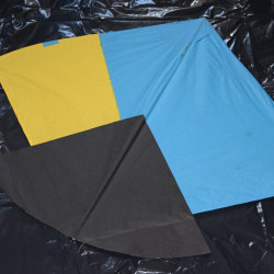 Pakistani Tissue Paper Ponay 27" W x 23" T.