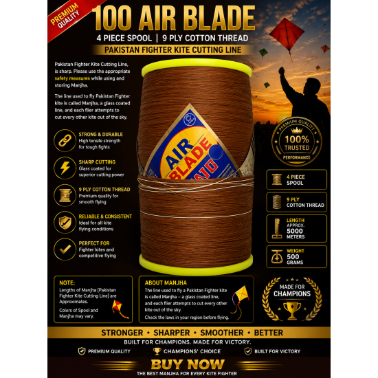 100 Air Blade 4 Piece Spool 