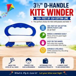 Kite Winder and Flying Line 