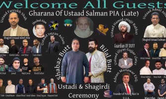 Welcome All Guests Ustadi & Shagirdi Ceremony