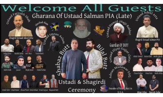 Welcome All Guests Ustadi & Shagirdi Ceremony